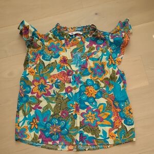 Zara Multicolor Floral Top